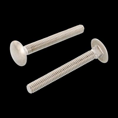 Boulon TRCC Japy DIN 603 Inox A4 sans ecrou M10 x 16 mm filetage total (100 pc)