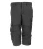 PANTALON DE COMPAGNON FHB TYPE PIRATE EN CANVAS PRENIUM GEROG ANTHRACITE TAILLE HOMME 38