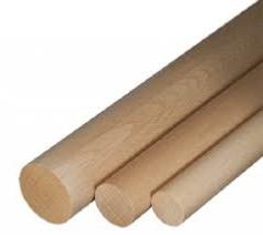 Tourillon hêtre lisse ø10x1.000 mm (25 pc)