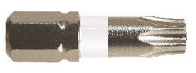 Embout 1/4" x 25 mm TX10 (10 pc)