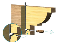 Insert/assembleur SIMPLEX en fonte, zingué