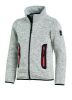 GILET POLAIRE FHB ENFANT MATS TAILLE 98/104 GRIS