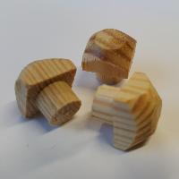 PIONS decorative 12*12*7 mm avec tenon ø8/6 mm (50 gr/~80 pc)