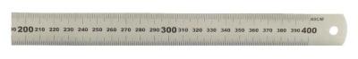 Règle de traçage HEDUE B104 (400 mm) en acier Inox