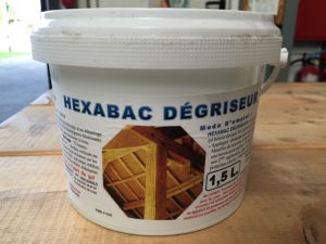 HEXABAC dégriseur  60 Litres