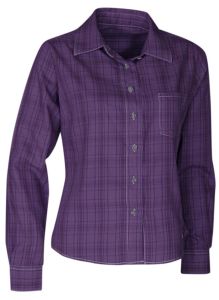 CHEMISIER A CARREAUX REF. LILAS Taille 2 / S