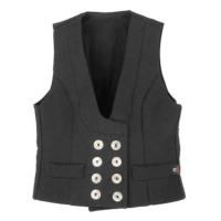 Gilet tailleur femme corporatif cuir anglais FHB "KLARA"