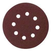 Disque a ponçer VELCRO auto-agrippant ø125 mm 8 trous 