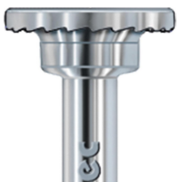 SawTec DAG: vis a tête cylindrique, zingué bleu 