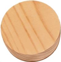 Bouchons en bois Travers Sapin ø 60 x 20 (pq de 30 pcs)