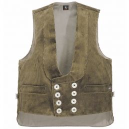 GILET DE CHARPENTIER VELOURS JONC