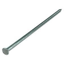 Clou Pointe tête plate acier blanc lisse ø3.1*70 mm (5 kg)
