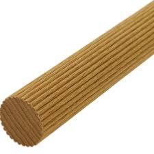 Tourillon hêtre rainuré ø8x1.000 mm (50 pc)