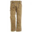 PANTALON DROIT FHB VELOURS JONC ARTUR BRUN OLIVE