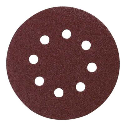Disque a ponçer VELCRO auto-agrippant ø125 mm 8 trous 