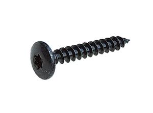 VIS DE PENTURE EMPREINTE ETOILE Acier revêtu noir 6X30 (200 pc)
