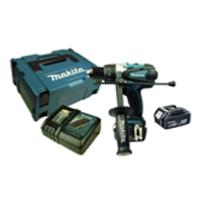 Perceuse Visseuse à Percussion MAKITA DHP458RTJ 18 V Li-ion 2 x 5.0 Ah